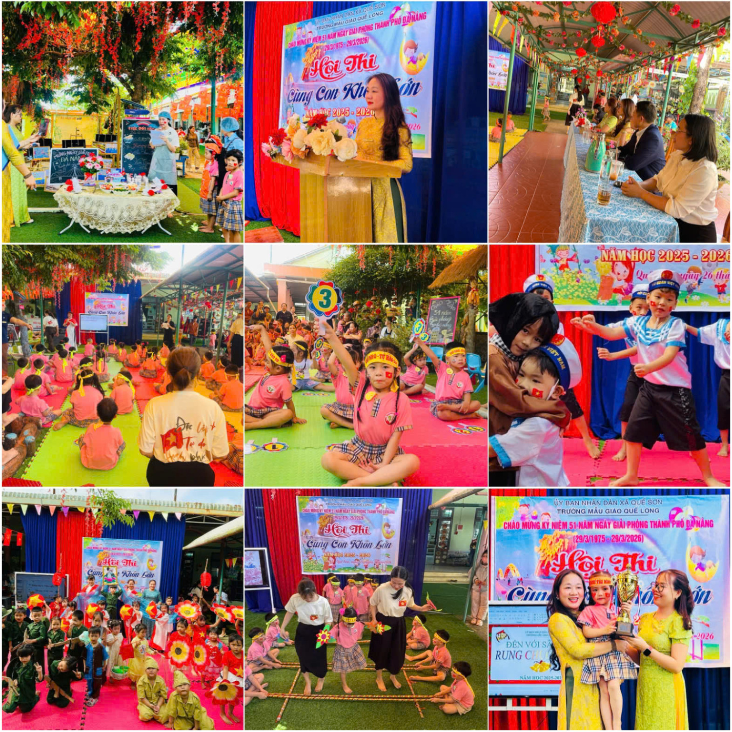 Rực Rỡ Sắc Màu Hội Thi “Cùng Con Khôn Lớn” Năm Học 2025–2026